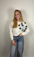 Novie star sweater dark denim