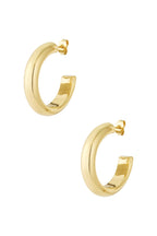 Thick Hoop Earrings