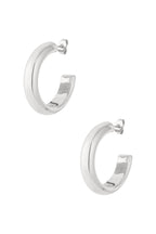 Thick Hoop Earrings