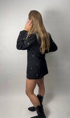 Lots of Hearts blazer zwart