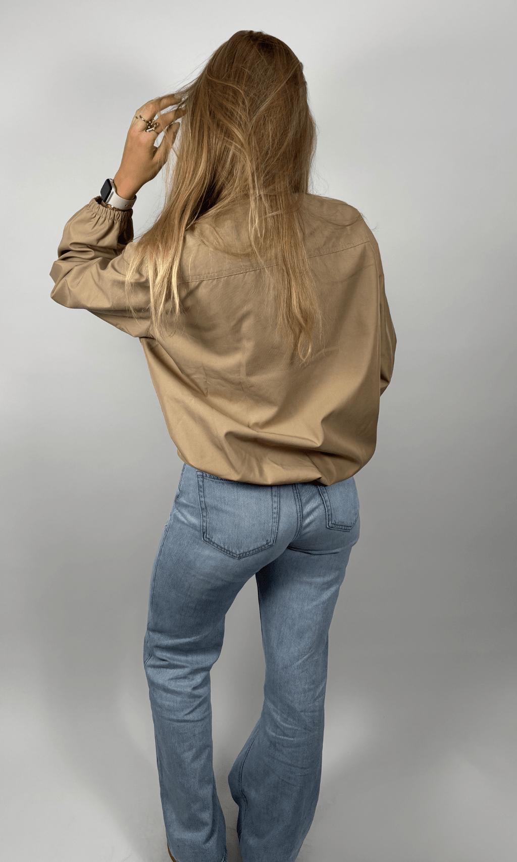 Liv Bomberjack beige - Label Novie